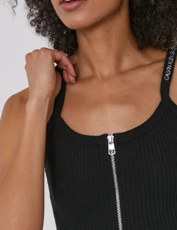 Top Calvin Klein Jeans, negru