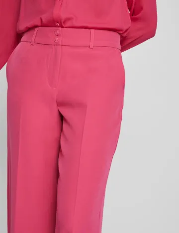 Pantaloni Vila, roz
