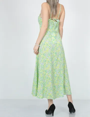 Rochie medie Neon&Nylon, verde