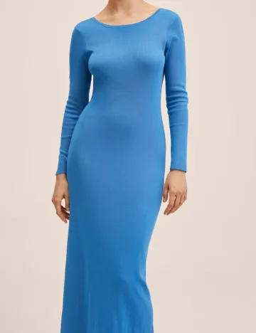 Rochie lunga Mango, albastru