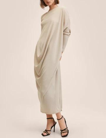 Rochie lunga Mango, crem