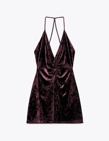 Rochie scurta Zara, mov