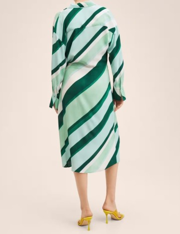 Rochie medie Mango, verde