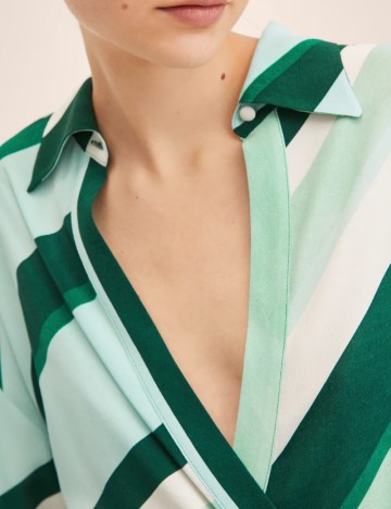 Rochie medie Mango, verde