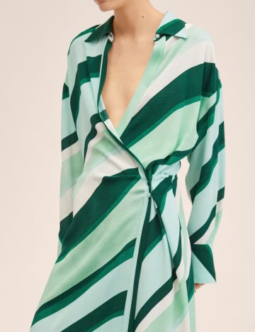 Rochie medie Mango, verde