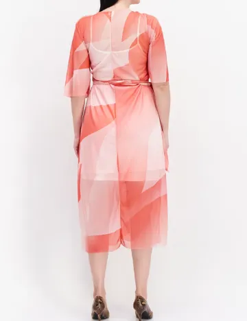 Rochie medie River Island, roz