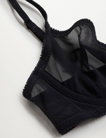 Sutien Mango, negru
