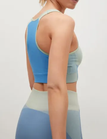 Bustiera sport Mango, verde