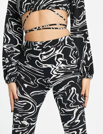 Pantaloni River Island, negru