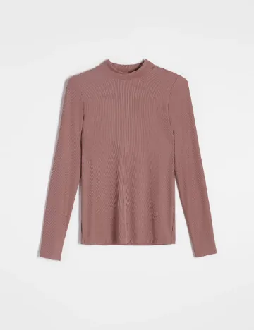 Bluza Reserved, roz pudra inchis