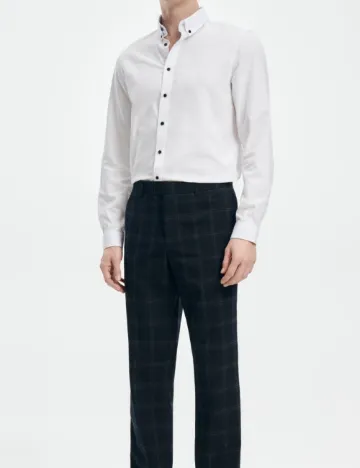 Pantaloni Reserved, albastru