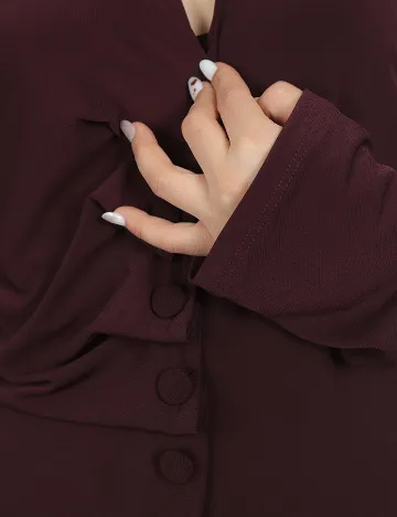 Bluza River Island, pruna