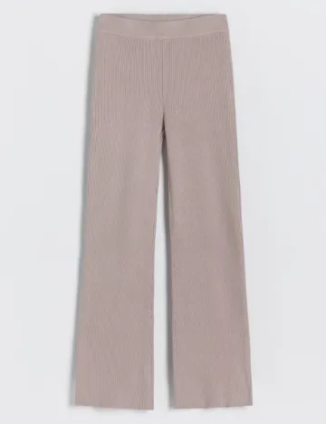Pantaloni Reserved, bej inchis