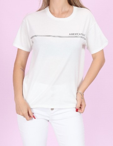 Tricou American Eagle, alb