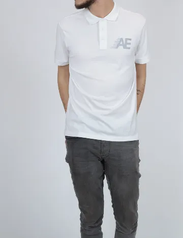 Tricou American Eagle, alb