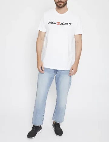 Tricou Jack&Jones, alb Alb