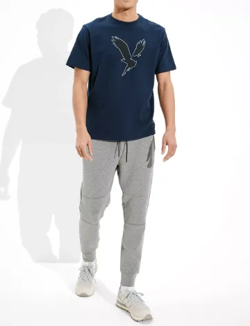 Tricou American Eagle, bleumarin inchis