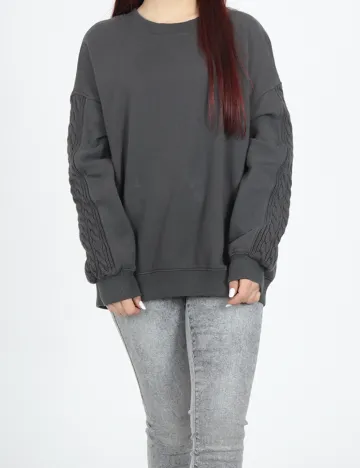 Bluza Aerie, gri inchis