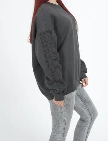 Bluza Aerie, gri inchis