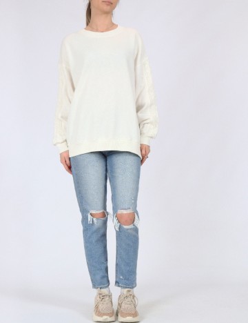 Bluza Aerie, alb