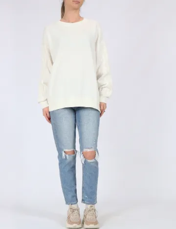 Bluza Aerie, alb