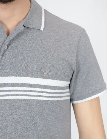 Tricou American Eagle, gri