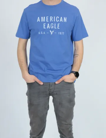 Tricou American Eagle, albastru