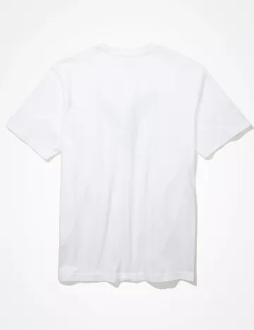 Tricou American Eagle, alb