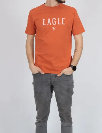 Tricou American Eagle, portocaliu