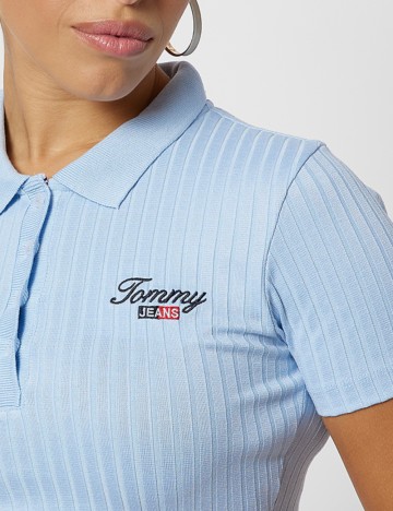 Top Tommy Jeans, albastru
