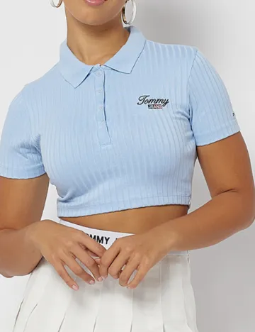 Top Tommy Jeans, albastru