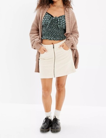 Fusta American Eagle, ecru