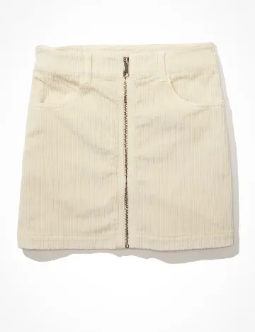Fusta American Eagle, ecru