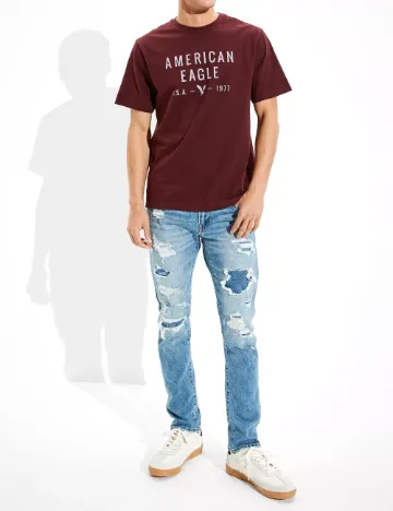 Tricou American Eagle, visiniu