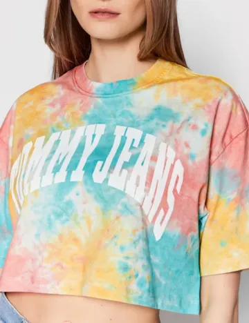 Top Tommy Jeans, mix culori