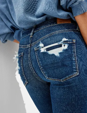 Blugi American Eagle, albastru
