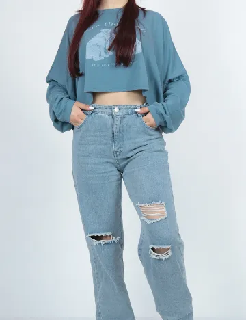 Top American Eagle, albastru