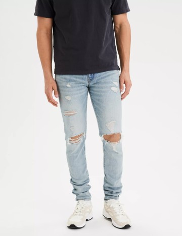 Blugi American Eagle, bleu