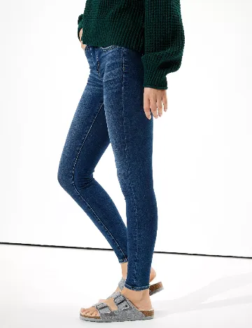Blugi American Eagle, bleumarin