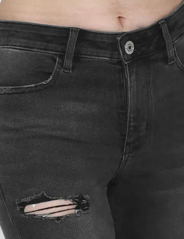 Blugi American Eagle, gri inchis