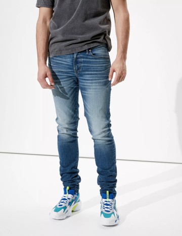 Blugi American Eagle, bleumarin