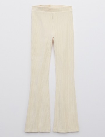 Pantaloni Aerie, crem