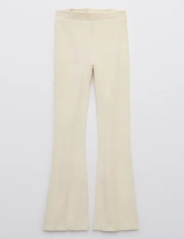 Pantaloni Aerie, crem