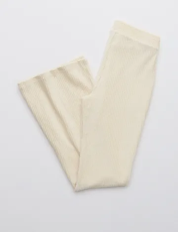 Pantaloni Aerie, crem