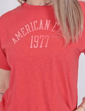 Tricou American Eagle, rosu