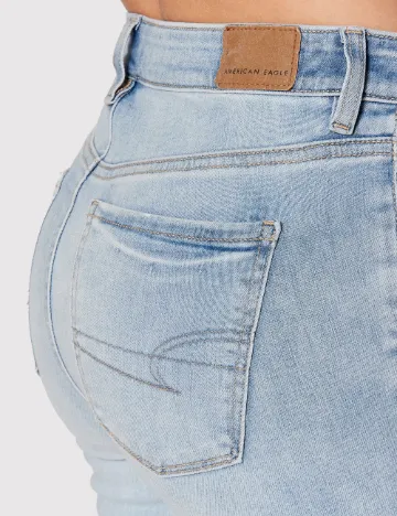 Blugi American Eagle, bleu