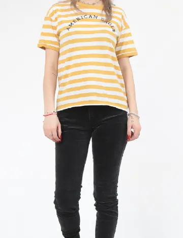 Tricou American Eagle, mustar