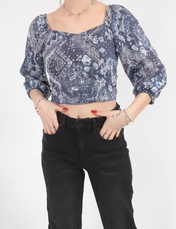 Top American Eagle, albastru