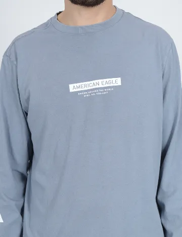 Bluza American Eagle, albastru