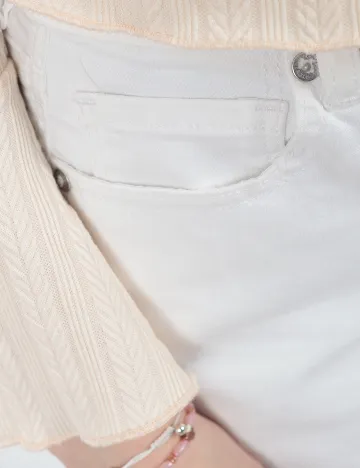 Blugi American Eagle, alb